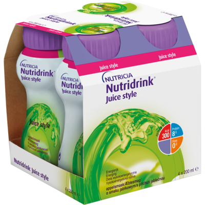 Nutridrink Styl Jablečný Džus - Lékařská Výživa Nutridrink Styl Jablečný Džus - Lékařská Výživa