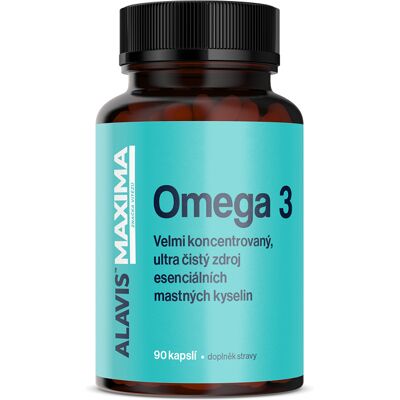 Alavis Maxima Omega 3 90 kapslí Alavis Maxima Omega 3 90 kapslí