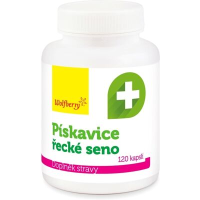 Wolfberry Pískavice řecké seno 120 kapslí Wolfberry Pískavice řecké seno 120 kapslí