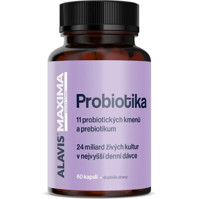Alavis Maxima Probiotika 60 kapslí Alavis Maxima Probiotika 60 kapslí