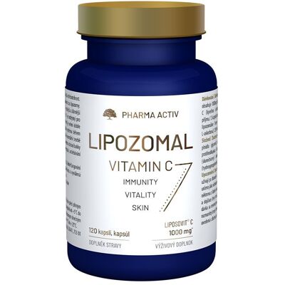 PHARMA ACTIV Liposomální vitamín C 1000 mg - Vitamíny PHARMA ACTIV Liposomální vitamín C 1000 mg - Vitamíny