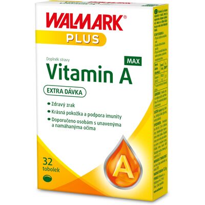 Walmark Vitamin A Max 32 tobolek Walmark Vitamin A Max 32 tobolek