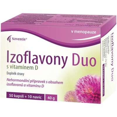Noventis Isoflavony Duo s Vitaminem D - Doplněk stravy Noventis Isoflavony Duo s Vitaminem D - Doplněk stravy
