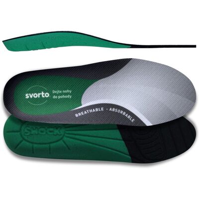 Svorto 056 Stélky vkládací antibacterial vel. 47–48 1 pár Svorto 056 Stélky vkládací antibacterial vel. 47–48 1 pár