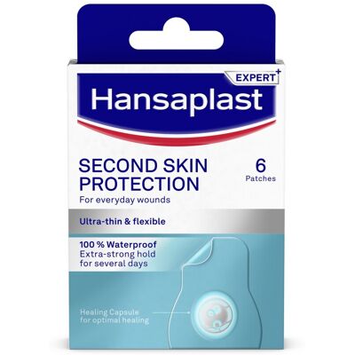 Hansaplast Second Skin náplasti hydrokoloidní 6 ks Hansaplast Second Skin náplasti hydrokoloidní 6 ks