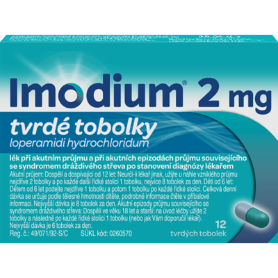 Imodium 2 mg 12 tobolek Imodium 2 mg 12 tobolek