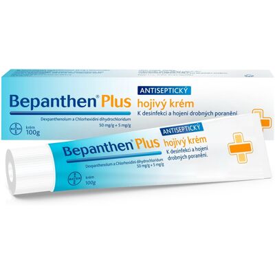 Bepanthen Plus Krém - Léčba povrchových ran - 100g Bepanthen Plus Krém - Léčba povrchových ran - 100g