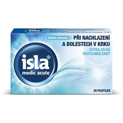 Isla Medic Acute 20 pastilek Isla Medic Acute 20 pastilek