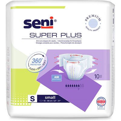 Seni Super Plus Small inkontinenční plenkové kalhotky 10 ks Seni Super Plus Small inkontinenční plenkové kalhotky 10 ks