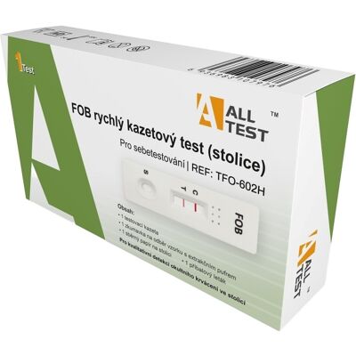 Alltest FOB rychlý kazetový test 1 ks Alltest FOB rychlý kazetový test 1 ks