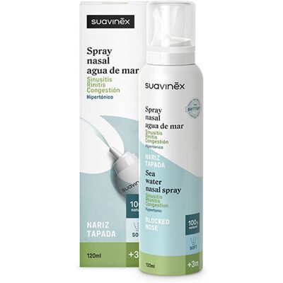Suavinex Nosní sprej hypertonický 120 ml Suavinex Nosní sprej hypertonický 120 ml