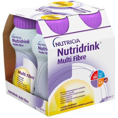 Nutridrink Multifibre Vanilka - Tekutá Výživa Nutridrink Multifibre Vanilka - Tekutá Výživa