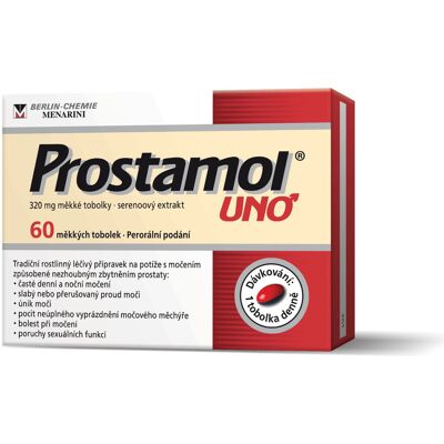 Prostamol Uno 320 mg Měkké Kapsle - Zdraví Prostaty Prostamol Uno 320 mg Měkké Kapsle - Zdraví Prostaty