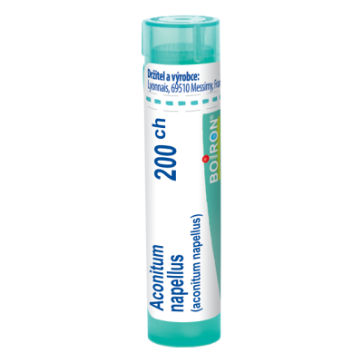 Boiron ACONITUM NAPELLUS CH200 granule 4 g Boiron ACONITUM NAPELLUS CH200 granule 4 g