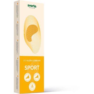 Svorto 072 Vložky Sport COMFORT vel. 39-41 1 pár Svorto 072 Vložky Sport COMFORT vel. 39-41 1 pár