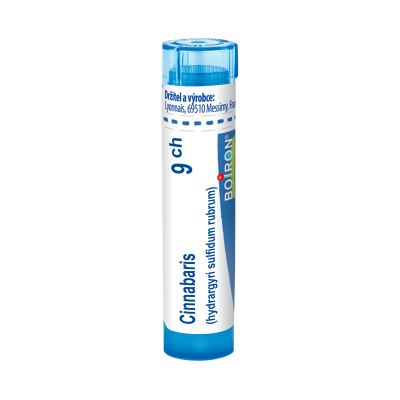 Boiron CINNABARIS CH9 granule 4 g Boiron CINNABARIS CH9 granule 4 g