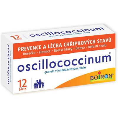 Boiron Oscillococcinum perorální granule 12 dávek Boiron Oscillococcinum perorální granule 12 dávek