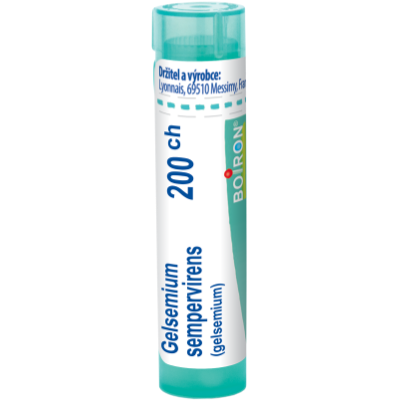 Boiron GELSEMIUM SEMPERVIRENS CH200 granule 4 g Boiron GELSEMIUM SEMPERVIRENS CH200 granule 4 g