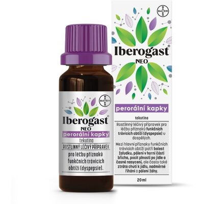 Iberogast NEO perorální kapky 20 ml Iberogast NEO perorální kapky 20 ml