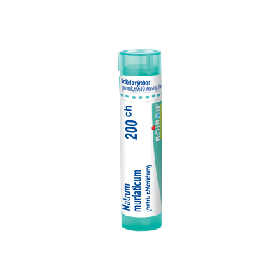 Boiron NATRUM MURIATICUM CH200 granule 4 g Boiron NATRUM MURIATICUM CH200 granule 4 g