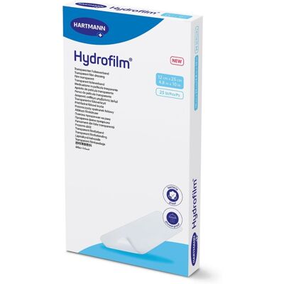 Hartmann Hydrofilm 12 cm x 25 cm náplast fixační 25 ks Hartmann Hydrofilm 12 cm x 25 cm náplast fixační 25 ks