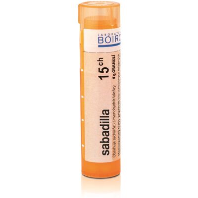 Boiron SABADILLA CH15 granule 4 g Boiron SABADILLA CH15 granule 4 g