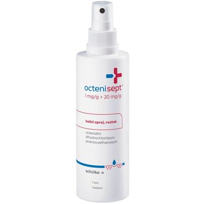 Schulke Octenisept Pokožka Sprej - První pomoc spray Schulke Octenisept Pokožka Sprej - První pomoc spray