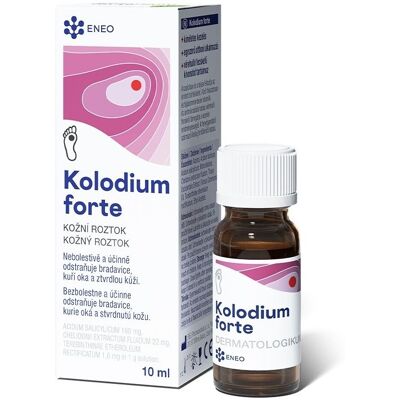 ENEO Kolodium forte na bradavice kožní roztok 10 ml ENEO Kolodium forte na bradavice kožní roztok 10 ml