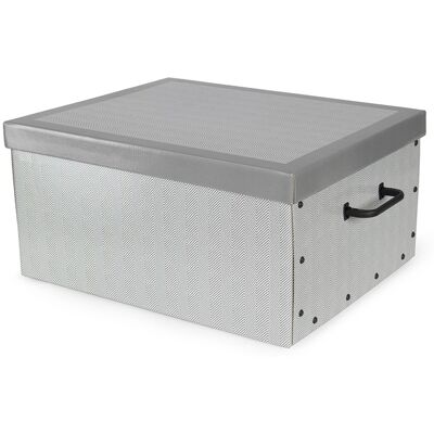 Compactor Boston 50 x 40 x 25 cm skládací úložná krabice šedá Compactor Boston 50 x 40 x 25 cm skládací úložná krabice šedá
