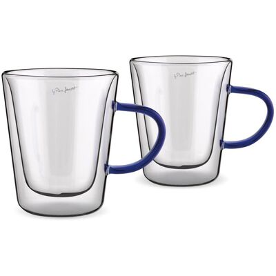 LAMART LT9119 Vaso sklenice tea 300 ml 2 ks modré LAMART LT9119 Vaso sklenice tea 300 ml 2 ks modré