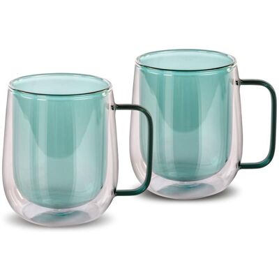 LAMART LT9124 Vaso sklenice na čaj 250 ml 2 ks tyrkysové LAMART LT9124 Vaso sklenice na čaj 250 ml 2 ks tyrkysové