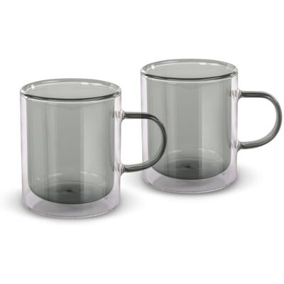 LAMART LT9121 Vaso sklenice na čaj 350 ml 2 ks černé LAMART LT9121 Vaso sklenice na čaj 350 ml 2 ks černé