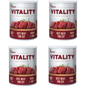 Akinu VITALITY Hovězí jemně krájená svalovina konzerva pro kočky 4 x 400 g Akinu VITALITY Hovězí jemně krájená svalovina konzerva pro kočky 4 x 400 g
