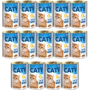 Akinu CATY Drůbeží kousky v omáčce konzerva pro kočky 14 x 415 g Akinu CATY Drůbeží kousky v omáčce konzerva pro kočky 14 x 415 g