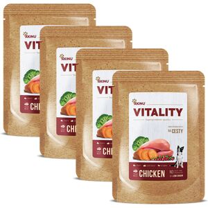 Akinu VITALITY na cesty kuřecí pro psy 4 x 150 g Akinu VITALITY na cesty kuřecí pro psy 4 x 150 g