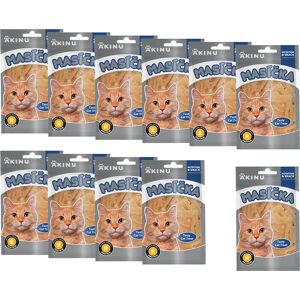 Akinu MASÍČKA Kuřecí řezanky pamlsek pro kočky 11 x 50 g Akinu MASÍČKA Kuřecí řezanky pamlsek pro kočky 11 x 50 g