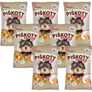 Akinu Bezlepkové Mini piškoty pamlsek pro psy 7 x 120 g Akinu Bezlepkové Mini piškoty pamlsek pro psy 7 x 120 g