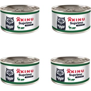 Akinu SUPRIMO SELECTION Vepř. svalovina se zvěřinou pro kočky 200 g MTP 4ks Akinu SUPRIMO SELECTION Vepř. svalovina se zvěřinou pro kočky 200 g MTP 4ks