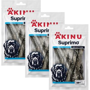 Akinu SUPRIMO SELECTION Tyčinka z tresčí kůže pamlsek pro psy 50 g MTP 3 ks Akinu SUPRIMO SELECTION Tyčinka z tresčí kůže pamlsek pro psy 50 g MTP 3 ks