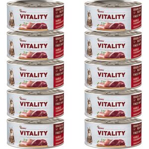 Akinu VITALITY Kuřecí & kachní maso konzerva pro kočky 10 x 70 g Akinu VITALITY Kuřecí & kachní maso konzerva pro kočky 10 x 70 g