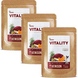 Akinu VITALITY na cesty zvěřina pro psy 3 x 300 g Akinu VITALITY na cesty zvěřina pro psy 3 x 300 g