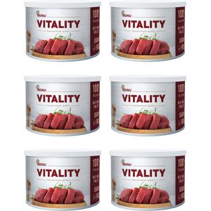 Akinu VITALITY Hovězí jemně krájená svalovina konzerva pro psy 6 x 200 g Akinu VITALITY Hovězí jemně krájená svalovina konzerva pro psy 6 x 200 g