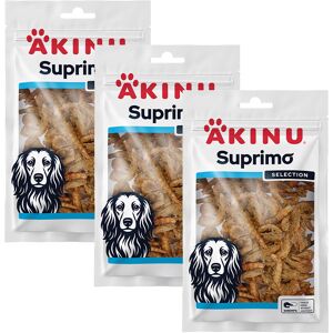 Akinu SUPRIMO SELECTION Mrazem sušené krevety pamlsek pro psy 25 g MTP 3 ks Akinu SUPRIMO SELECTION Mrazem sušené krevety pamlsek pro psy 25 g MTP 3 ks