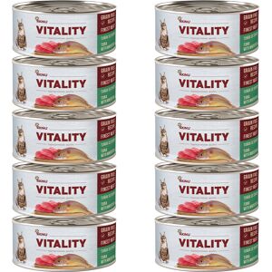 Akinu VITALITY Tuňák & síh konzerva pro kočky 10 x 70 g Akinu VITALITY Tuňák & síh konzerva pro kočky 10 x 70 g