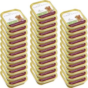 Akinu FIRST CLASS Zvěřinová paštika pro kočky 34 x 100 g Akinu FIRST CLASS Zvěřinová paštika pro kočky 34 x 100 g