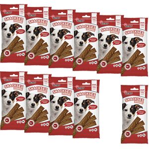Akinu SNACKSES Hovězí plátky pamlsek pro psy 11 x 12 ks Akinu SNACKSES Hovězí plátky pamlsek pro psy 11 x 12 ks