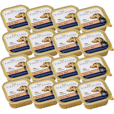 Akinu FIRST CLASS Hovězí paštika pro psy 16 x 150 g Akinu FIRST CLASS Hovězí paštika pro psy 16 x 150 g