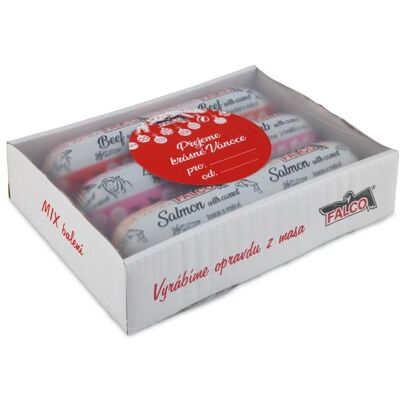 Sokol Falco Vánoční MIX balení salám 3x700g Sokol Falco Vánoční MIX balení salám 3x700g
