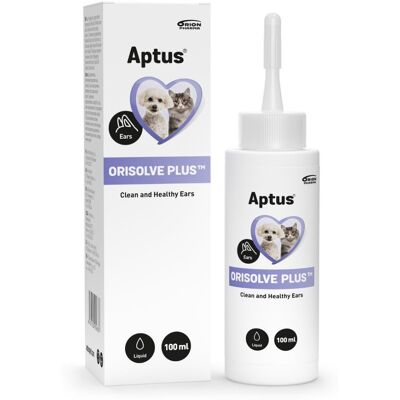 Aptus Orisolve Plus - Roztok na čištění uší pro psy a kočky Aptus Orisolve Plus - Roztok na čištění uší pro psy a kočky