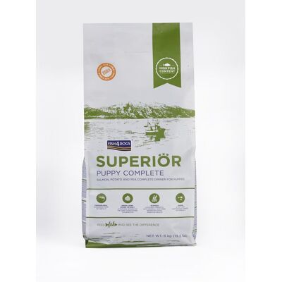 Fish4Dogs Granule malé pro štěňata Superior losos s bramborami 6 kg Fish4Dogs Granule malé pro štěňata Superior losos s bramborami 6 kg